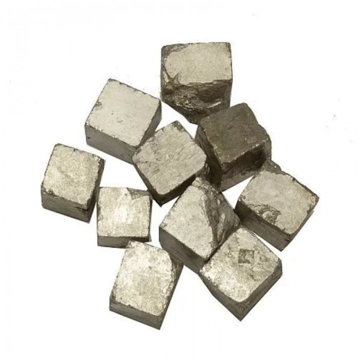 Ημιπολυτιμος Λιθος - Κύβος σιδηροπυρίτη 1-2 cm Ακατέργαστοι λίθοι